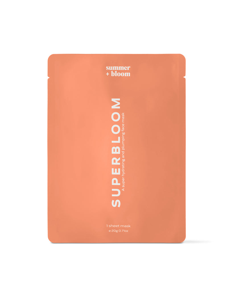 Superbloom (Single) - Hydrating and Plumping Sheet Mask